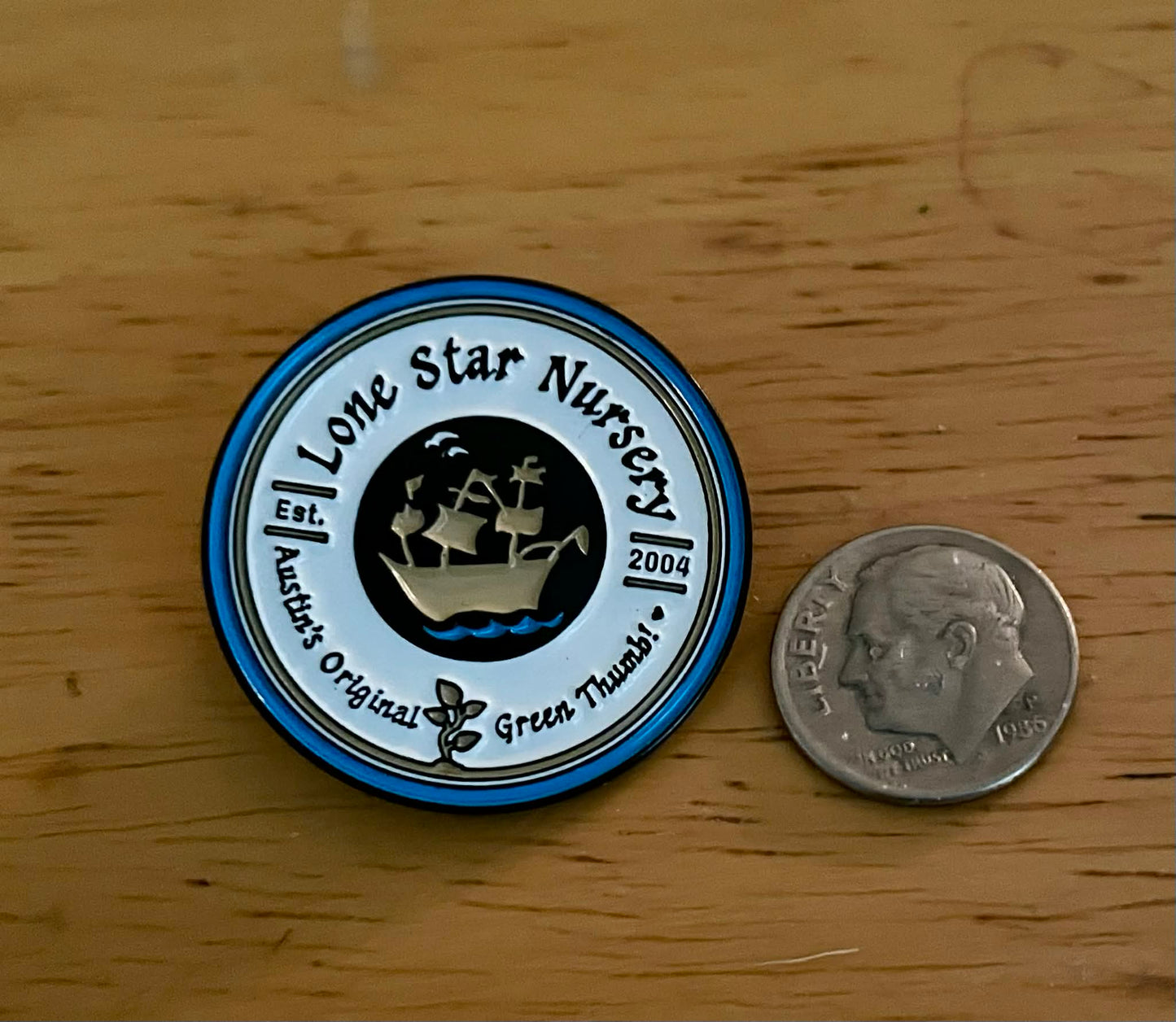 LONE STAR NURSERY PIN - Multicolored Enamel