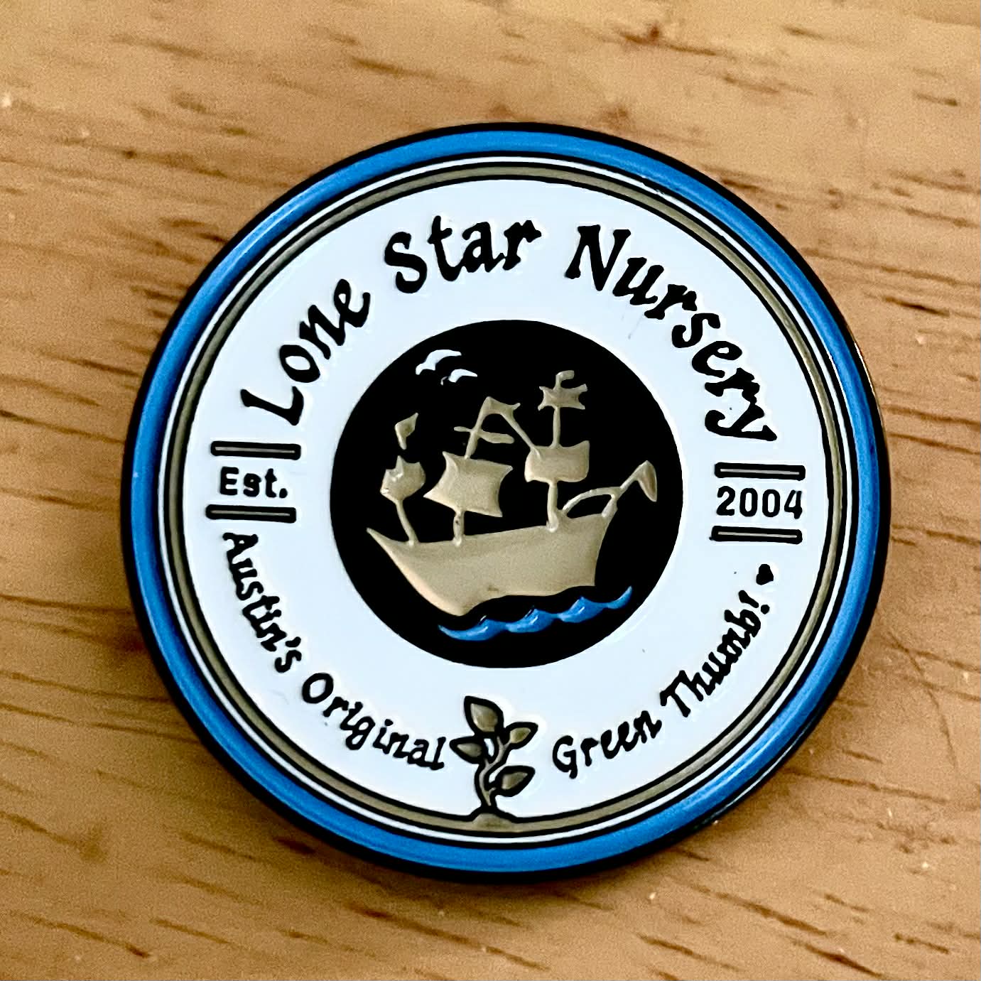 LONE STAR NURSERY PIN - Multicolored Enamel