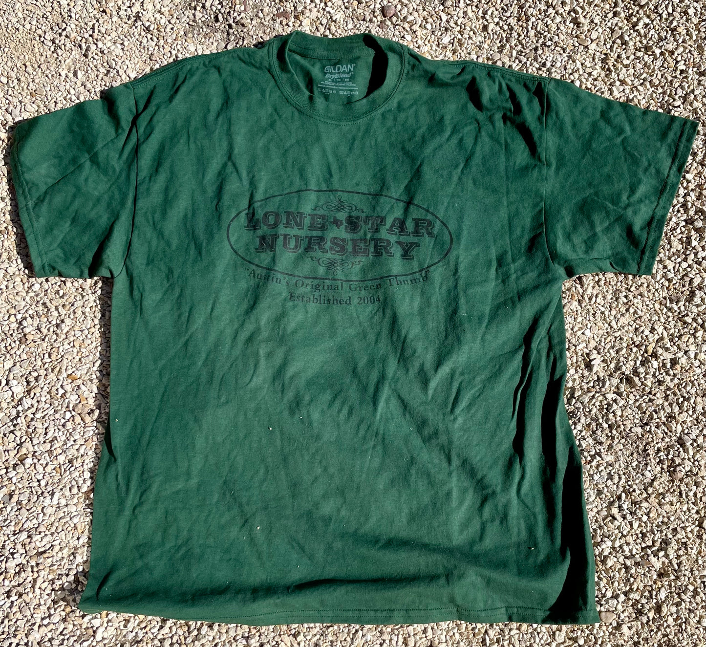 OLD SCHOOL LSN LOGO T-SHIRT - Dark Green