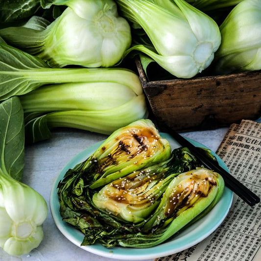 ASIAN GREENS 'Shanghai Green Bok Choy'