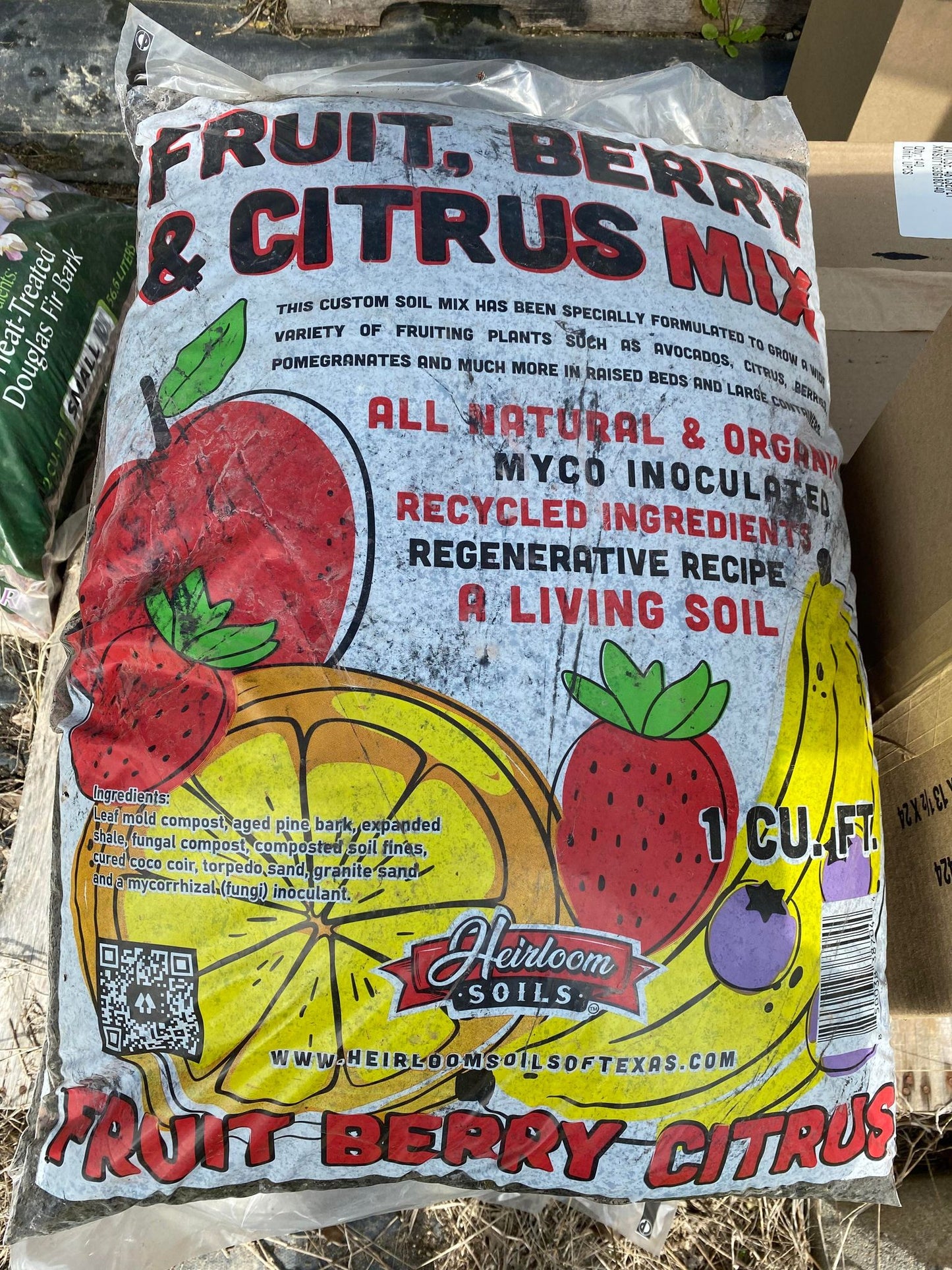 Heirloom Soils of Texas Fruit, Berry, & Citrus Mix