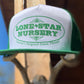 LSN TRUCKER HAT - Green and White